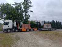 Transport hds 10 ton,kontenery 20, 40 ,przyczepa , dłużyca pawilony ma