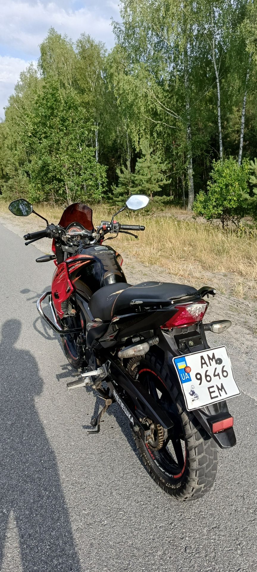 Продам мотоцикл Lifan kp 200