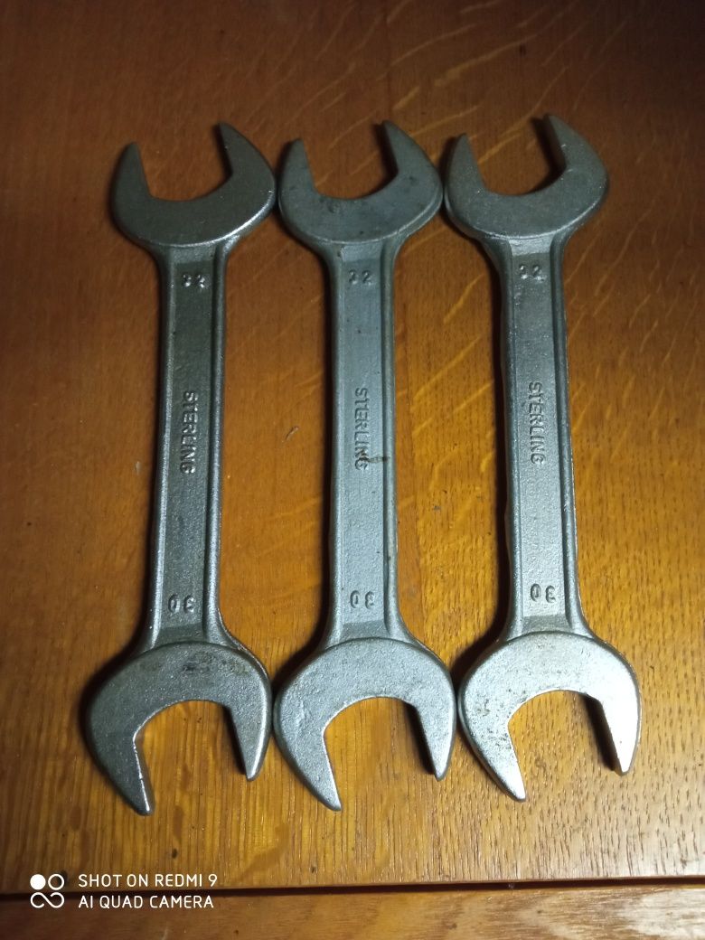 Ключи рожковые STERLING 3 шт. 22-30