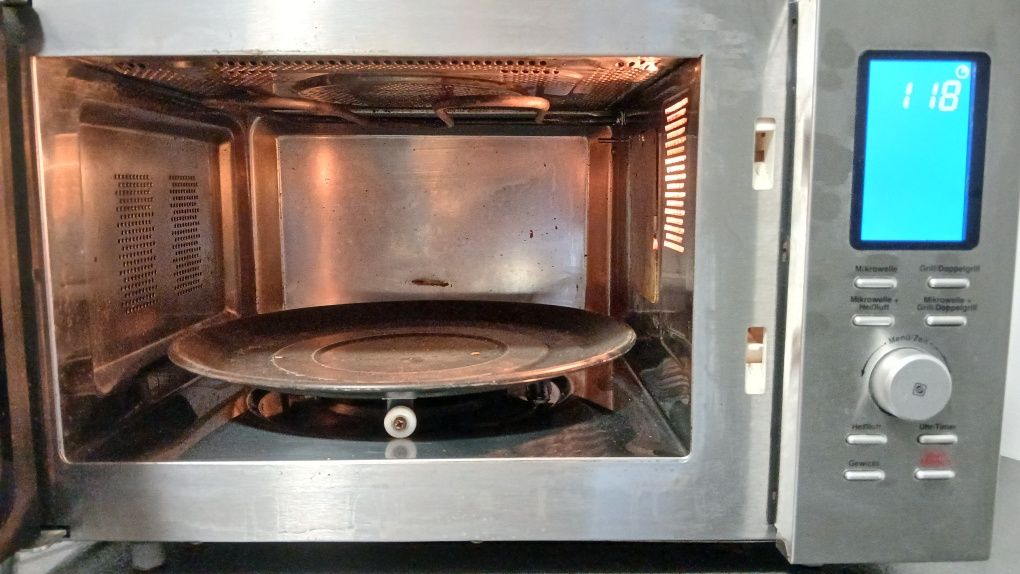 Kuchenka mikrofalowa LIFE 4w1 z grillem, termoobiegiem i ...