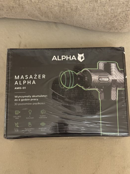 Pistolet do masażu ALPHA AMG-01 nowy
