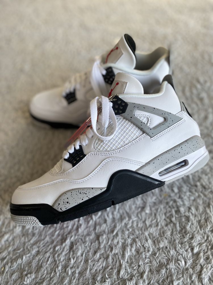 Jordan 4 Retro White Cement