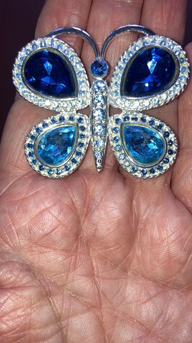 Брошки вінтажні метелики