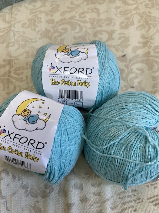 Нитки бавовна хлопок в’язання