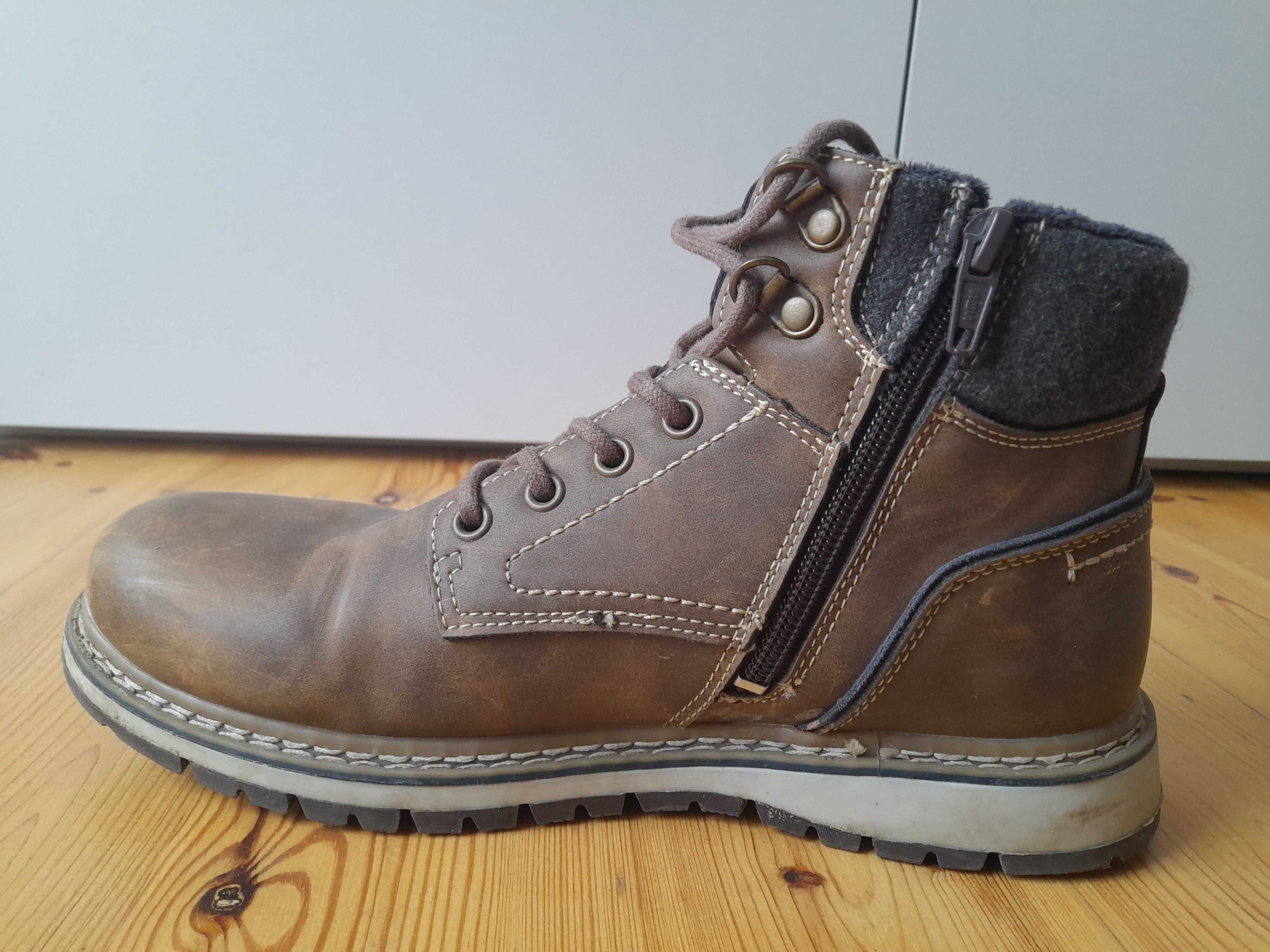 Męskie buty zimowe Dockers rozmiar 41, na zimę, trzewiki, zimowce