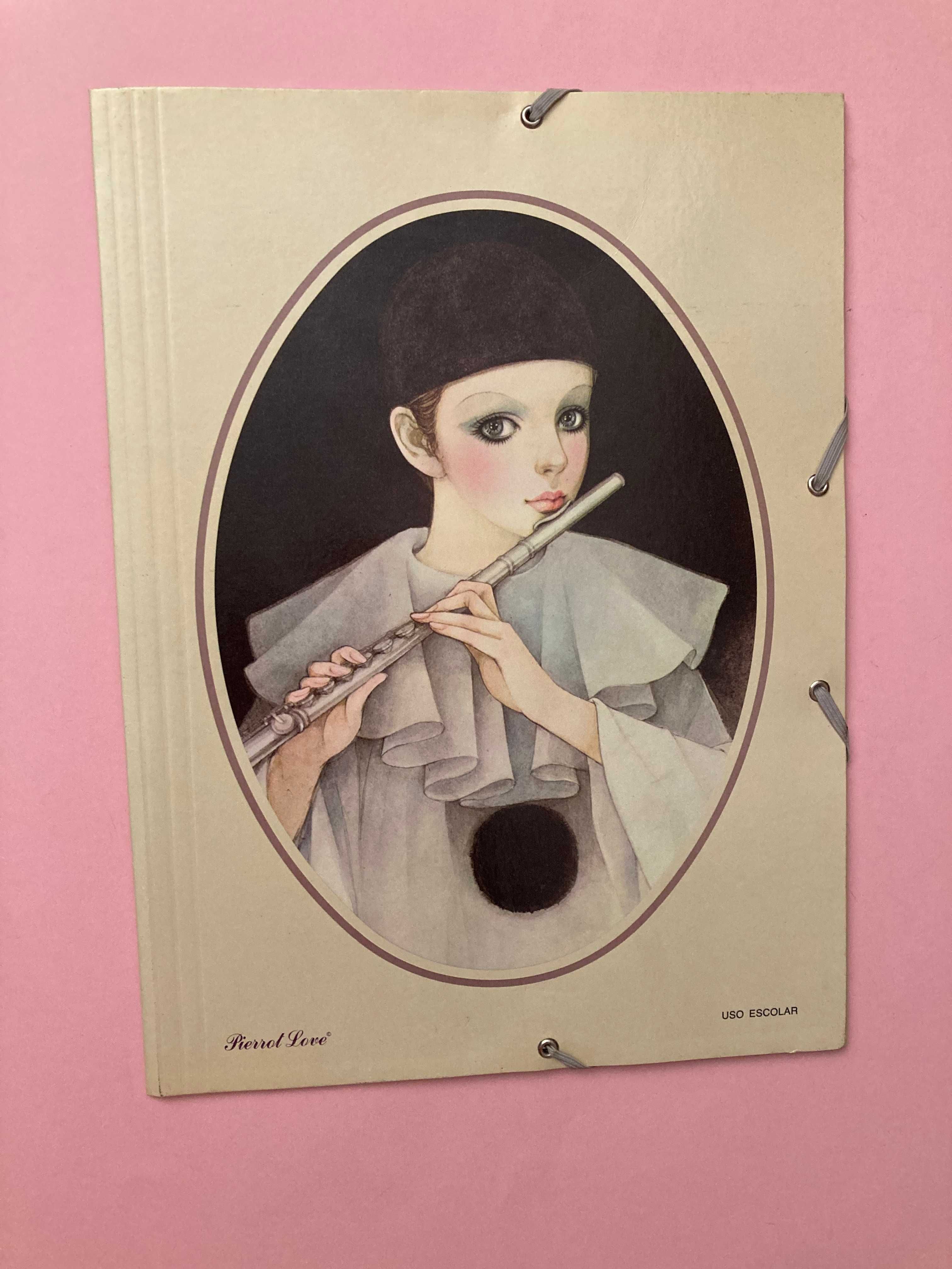 Capa de Elásticos Pierrot Love Mira Fujita Ambar Anos 80