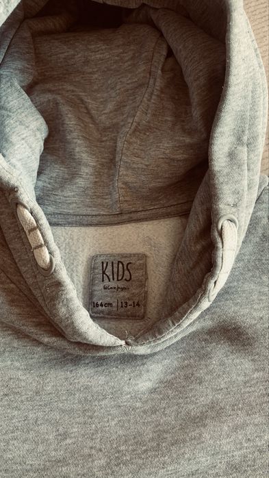 Sweet com capuz cardada cinza marca KIDS 13-14anos para rapaz