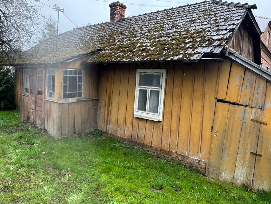 Drewniamy dom do rozbiórki