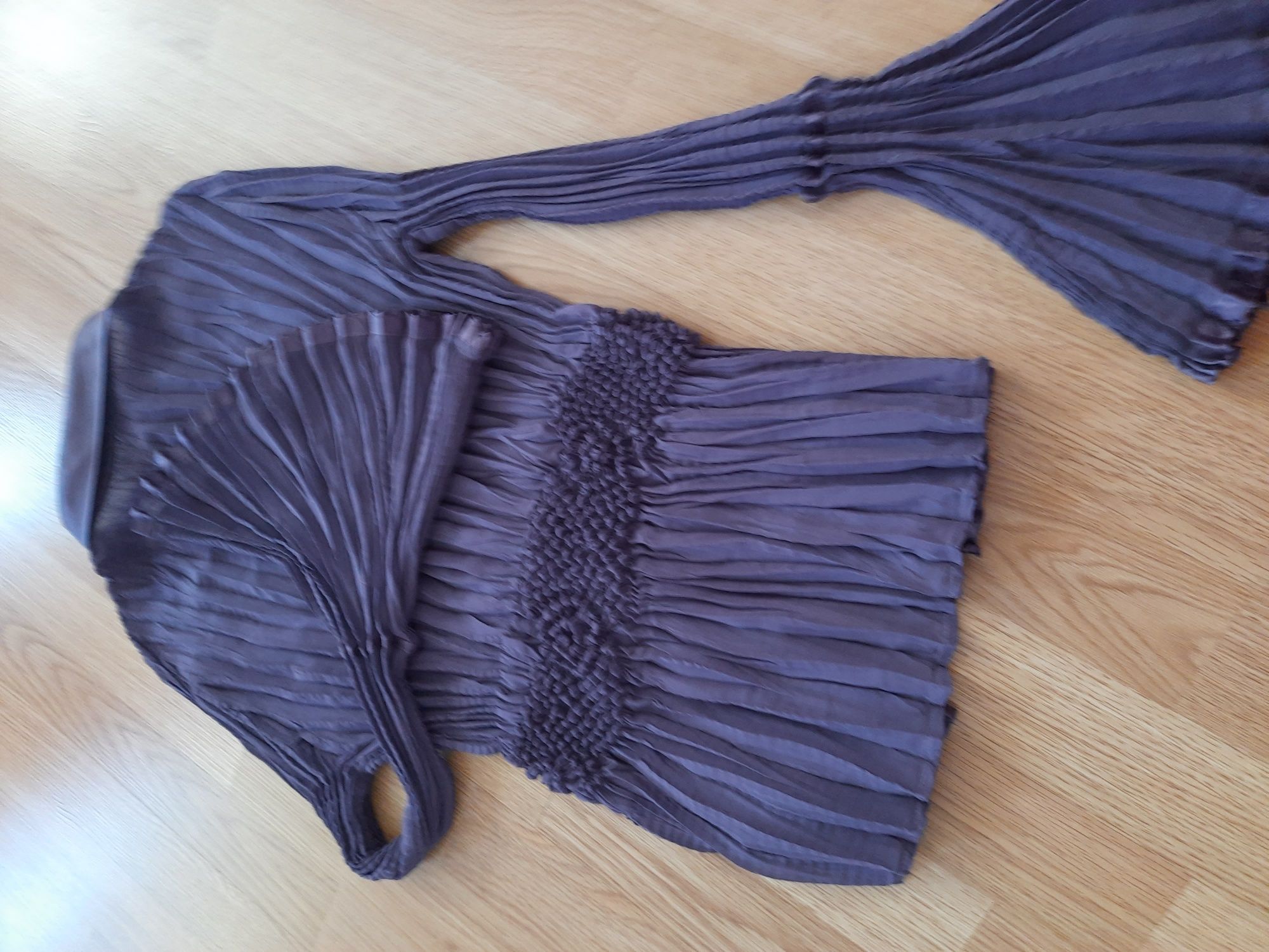 Bluzka 38 vintage fiolet