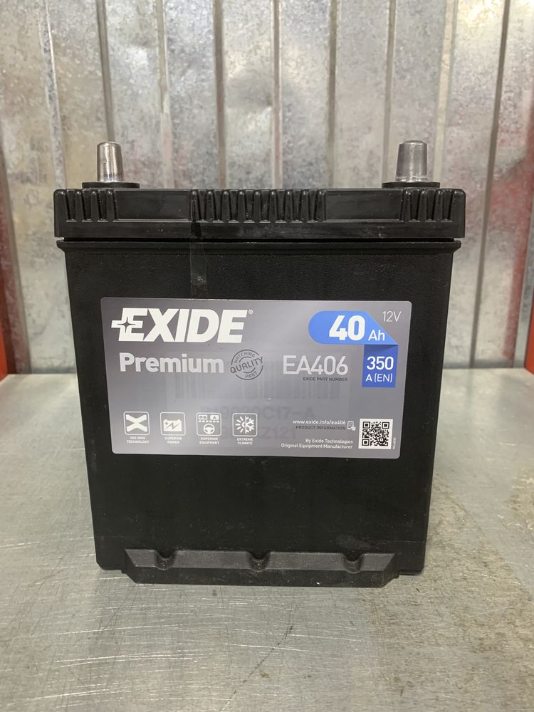 Автомобильный аккумулятор EXIDE 6СТ-40 АзЕ PREMIUM EA406