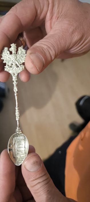 Srebrna łyżeczka, próba srebra 800