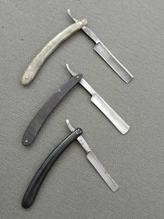 Опасная бритва ERN solingen Germany 30-x годов. Труд вача.