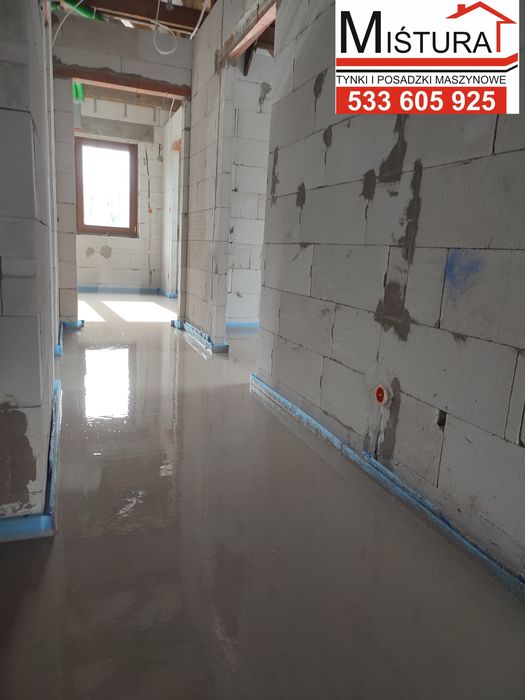 Wylewka anhydrytowa, płynny styropian, pianobeton, styrobeton,posadzki