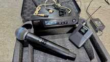 Shure QLXD Beta58, ручний мікрофон, бодіпак,головна гарнітура,петличка