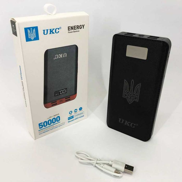 Потужний Павербанк 50000 mah повербанк POWER BANK UKC