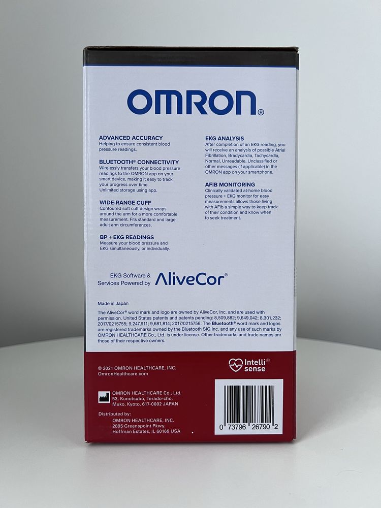 Тонометр OMRON BP7900 + EKG кардіограф