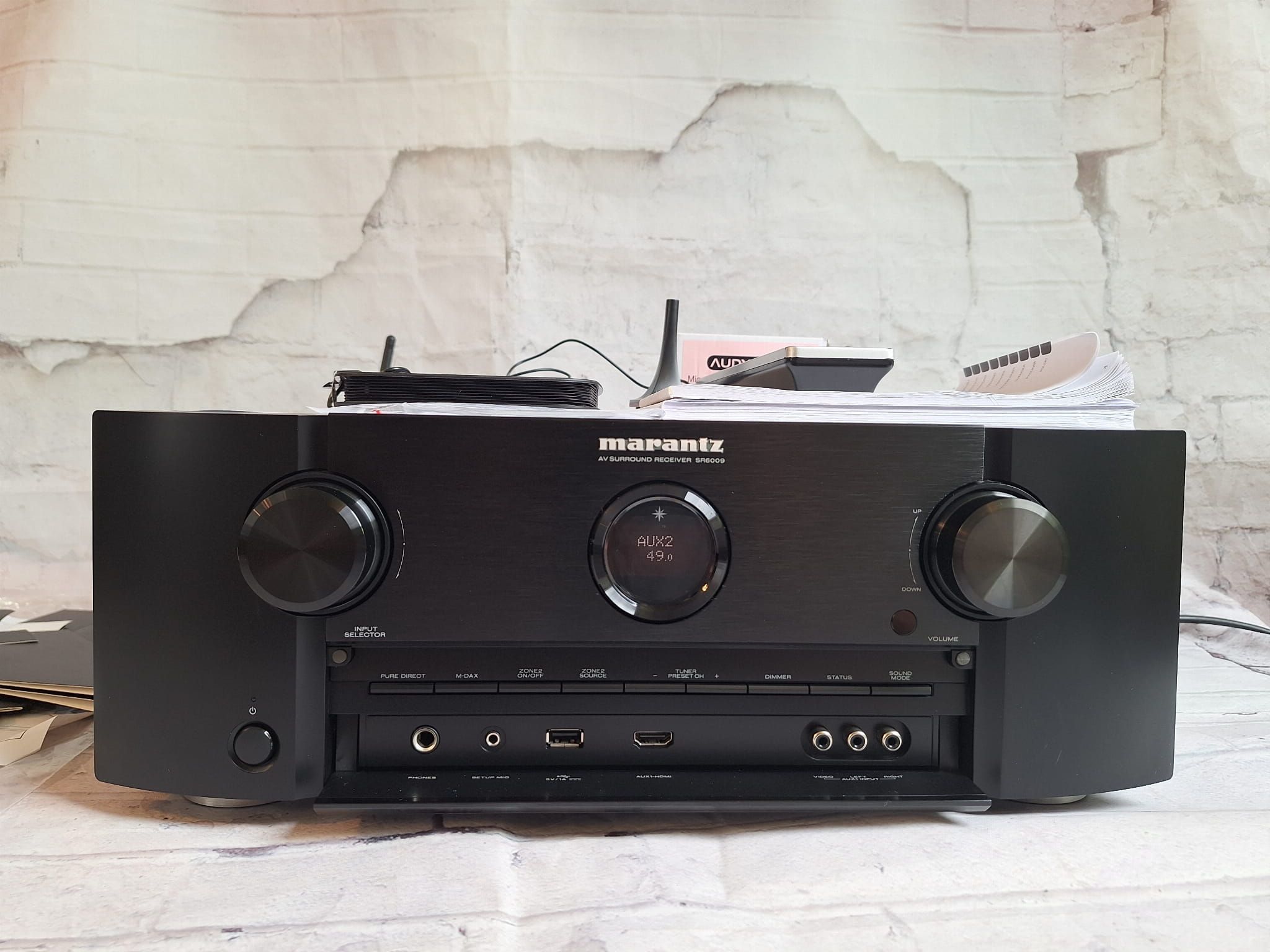Marantz SR6009 Wi-FI BT 4k 60P ARC Net radio  150W