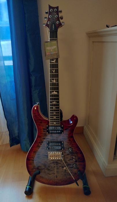 PRS SE Custom 24-08 Quilt CG guitarra NOVA