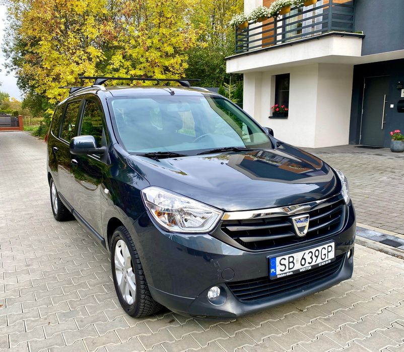 Dacia Lodgy 1,2 benzyna plus Gaz sekwencyjny 7-osobowa Bardzo zadbana
