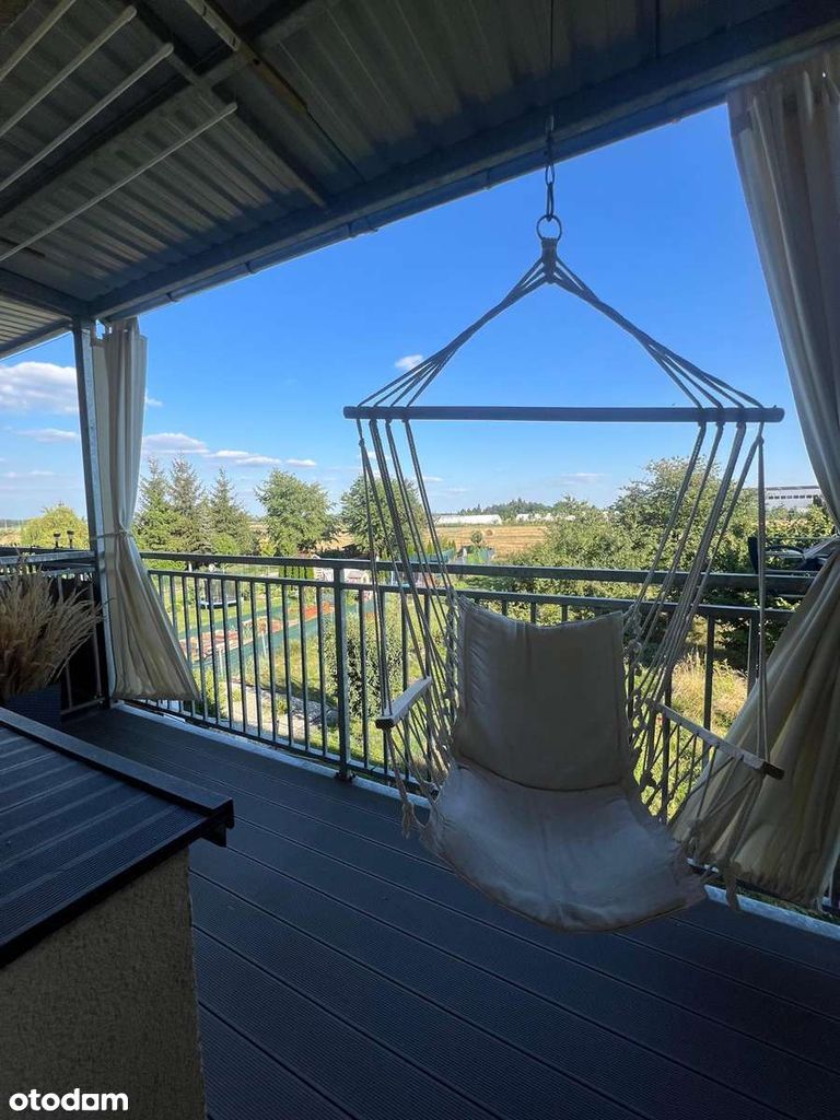 KOMORNO 3 pok I piętro - balkon- działka - garaż 24 m² - piwnica 15 m²