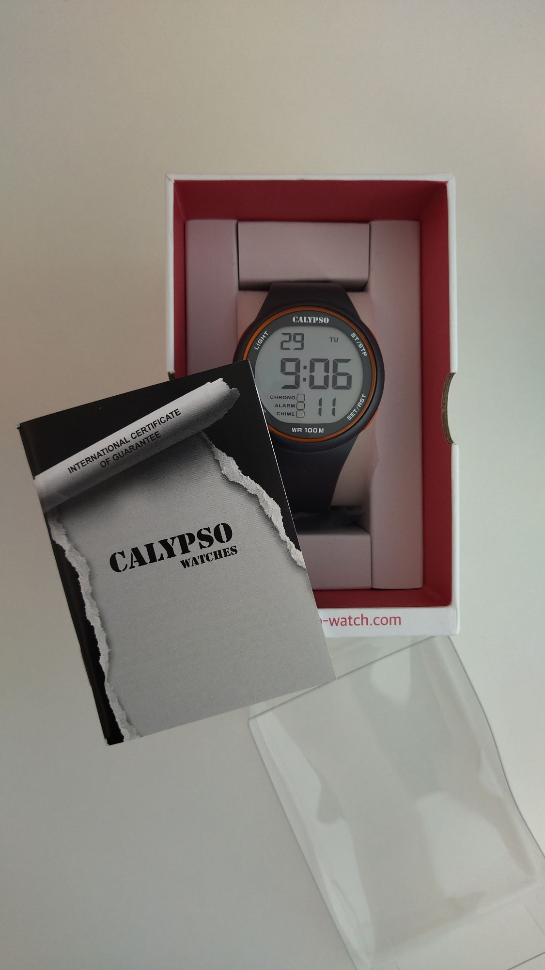 Relógio da marca Calypso, como novo (portes grátis)