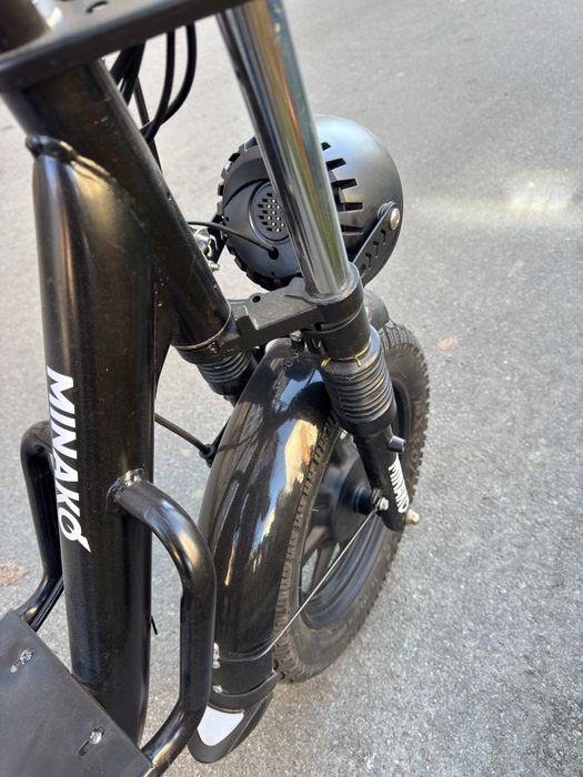 Электровелосипед MINAKO MONSTER PRO 60V 30Ah 1200W Черный