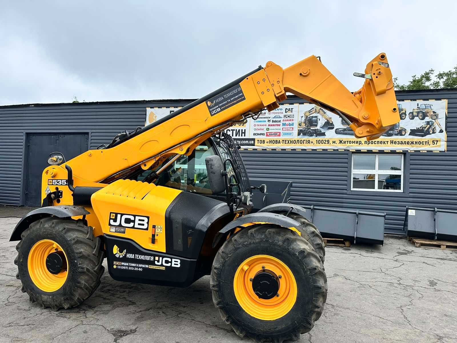 телескопічний навантажувач(погрузчик) jcb 535-95 2016 рік