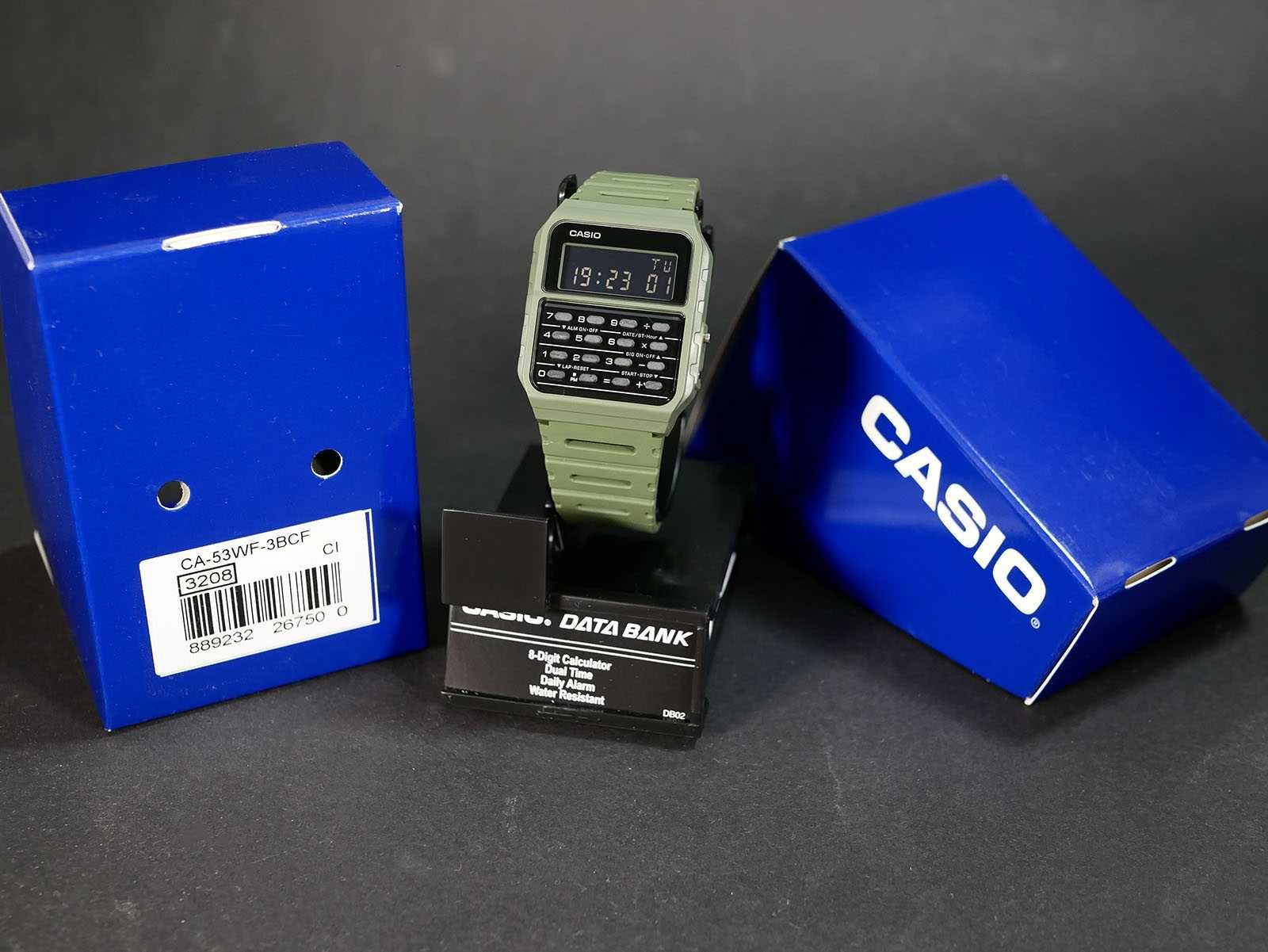 Годинник Casio CA-53WF-3BCF Green. Новий, з коробкою