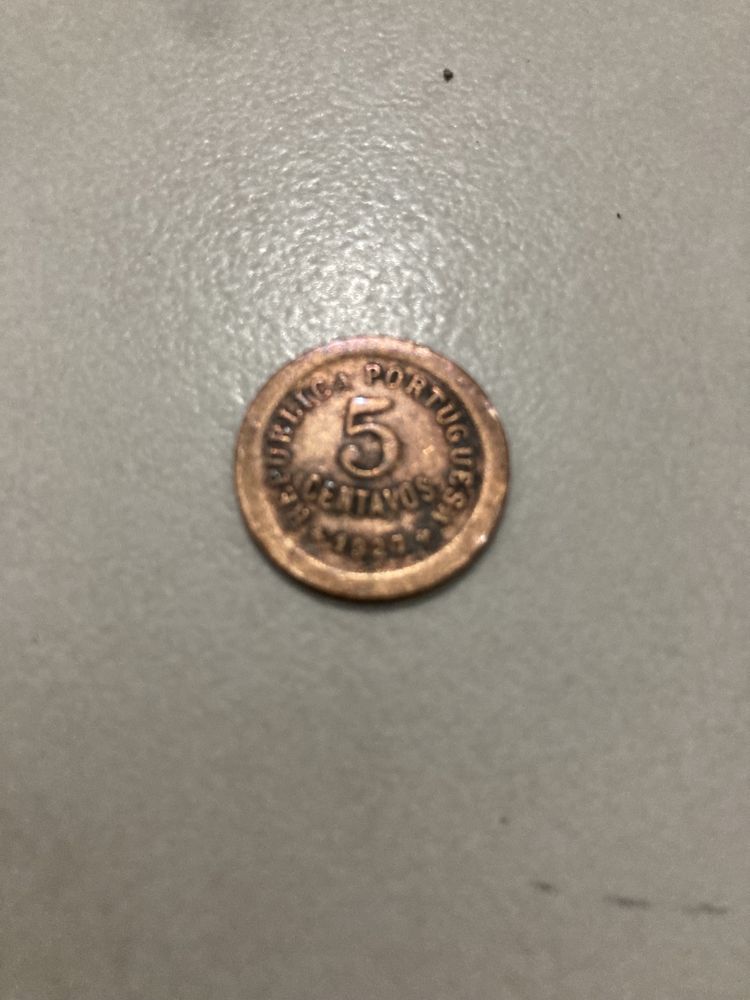 Moeda de 5 CENTAVOS de 1927