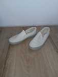 Tenisówki trampki białe 37 slip on