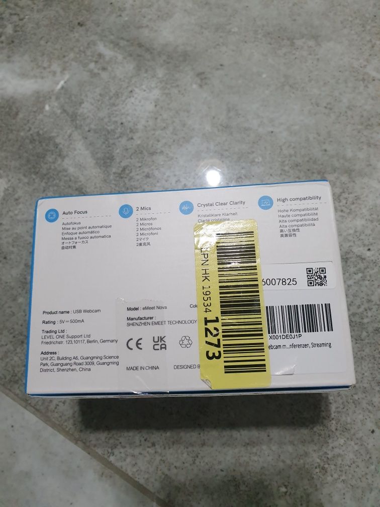 Kamera internetowa EMEET Nova AutoFocus