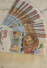 Banknoty do zabawy, zabawkowe 500zl