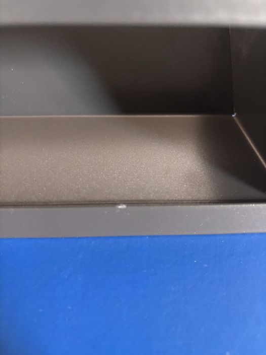 Kratka kominkowa typu luft 9x20 cm grafit