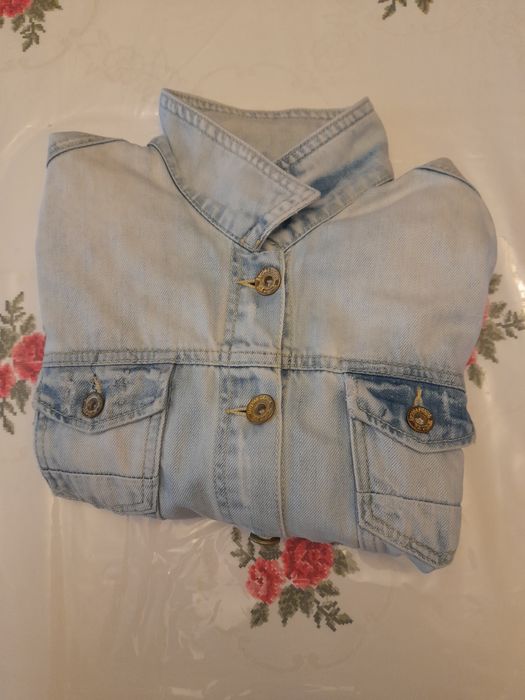 Blusão de ganga Bershka denim originals L