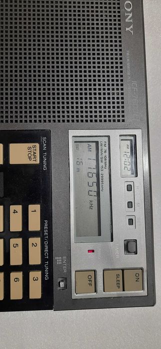 Radioodbiornik globalnej Sony icf-7600d