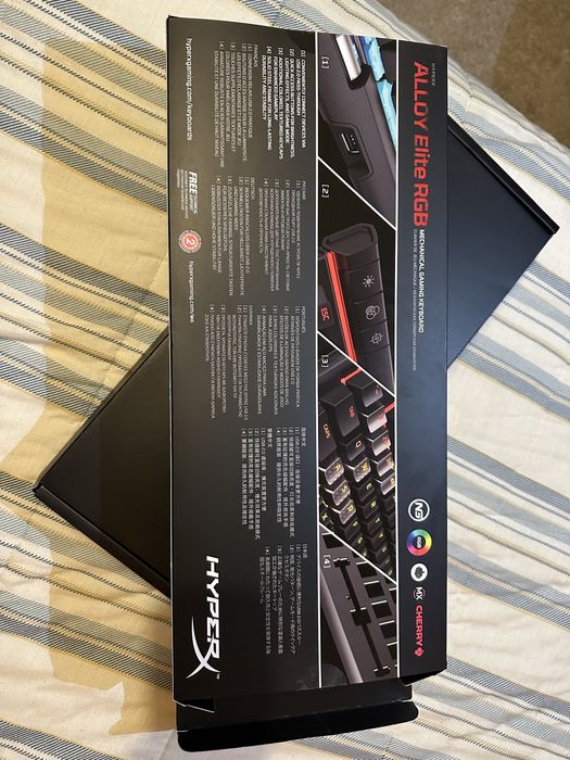 Teclado HyperX Alloy Elite RGB - Cherry MX Rgb Red