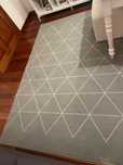 Tapete cinza 2,30 X 1,61