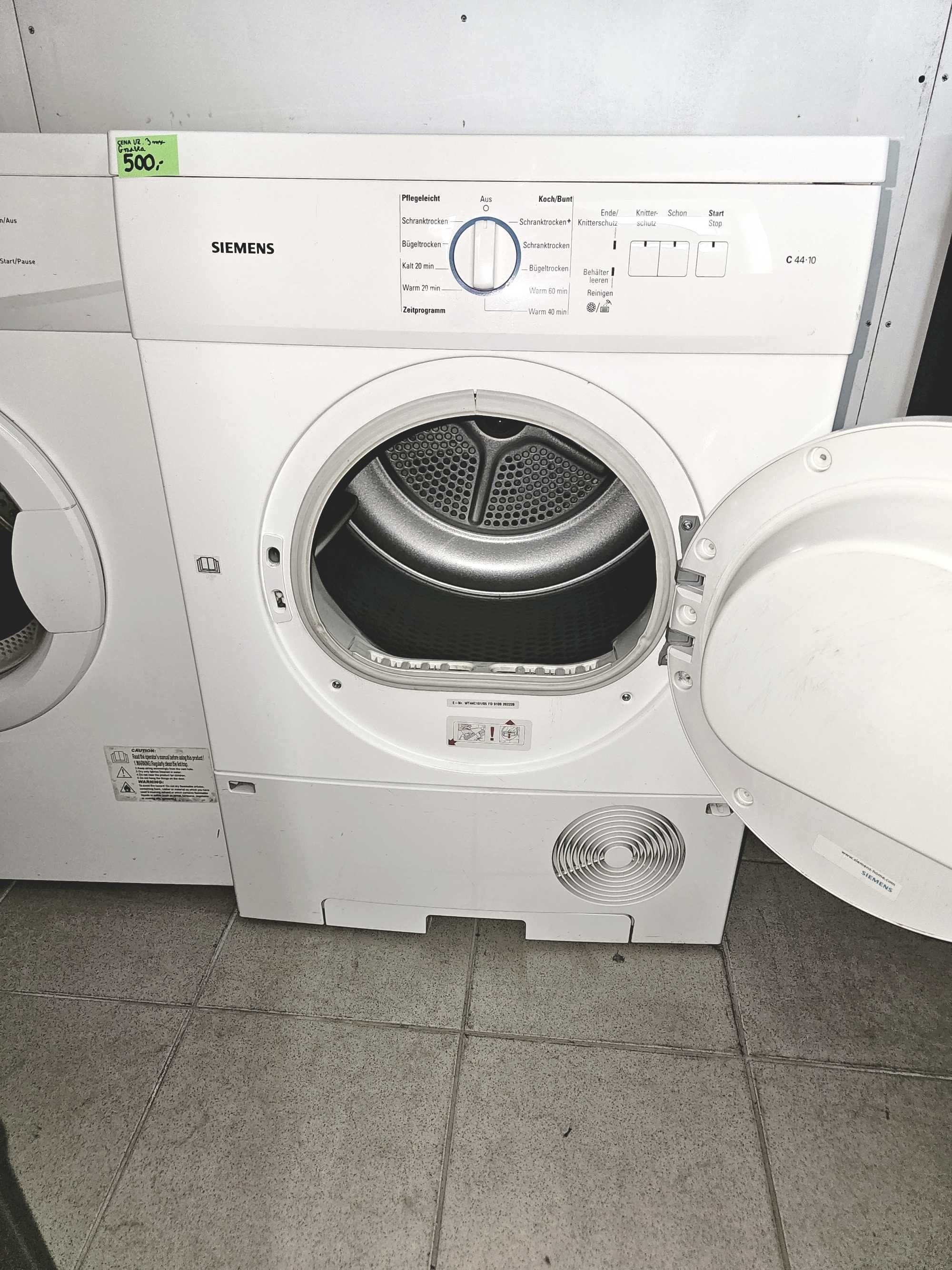 Suszarka do ubrań Siemens WT44C101 | 7KG | gwarancja 3 miesiące
