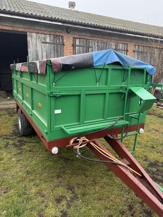 Sprzedam przyczepe jednoosiową! NOWA!