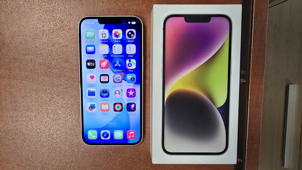 iPhone 14 128GB biały, stan db