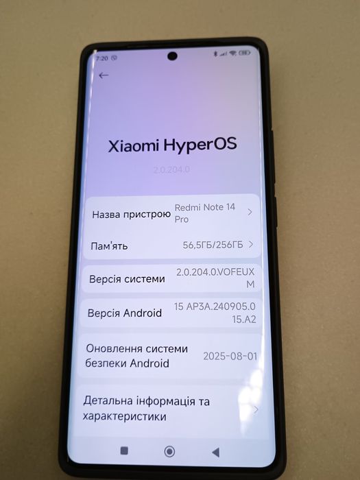 Xiaomi Redmi Note 14 Pro 8/256 Midnight Black