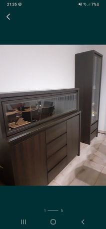 Sprzedam meble firmy BRW model KASPIAN kpl. 4el. kolor wenge