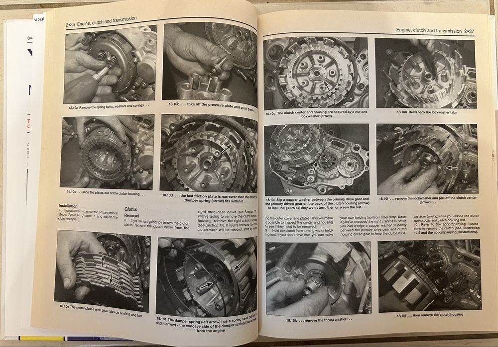 Serwisówka, instrukcja napraw Yamaha YZ WR 250 i 450 4T 98-08r