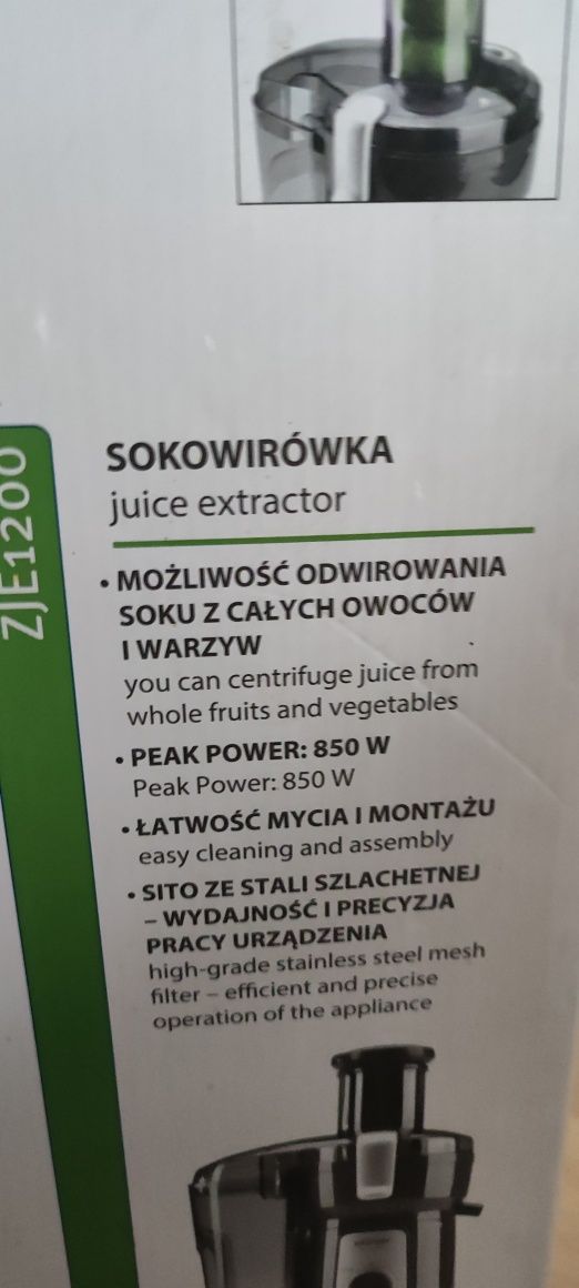 Sokowirówka firmy Zelmer