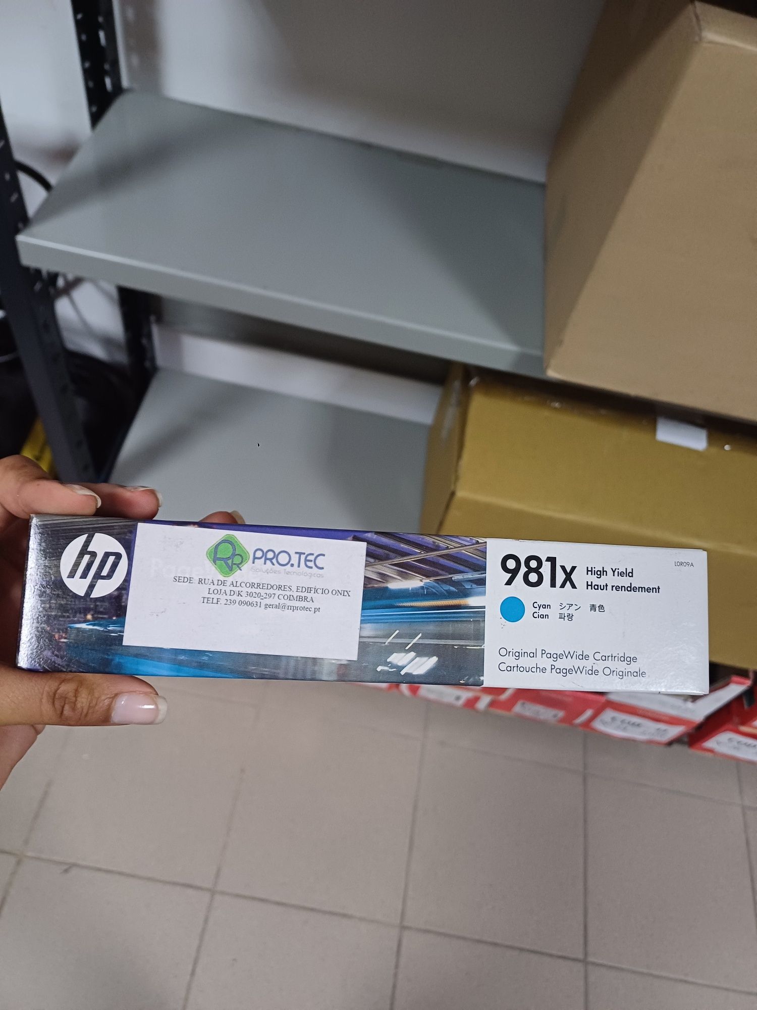 Tinteiros hp 981x - 981 ay - original