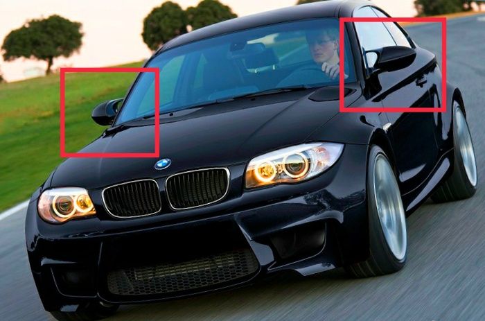 Capas espelhos estilo M - BMW E90 E91 E92 E81 E87 preLCI e LCI