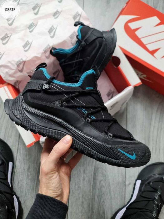Мужские кроссовки Nike ACG Terra Antarktik GORE-TEX Low "Black/Blue"