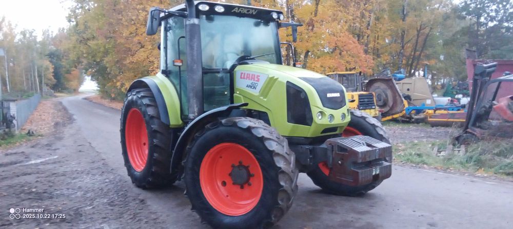Claas Arion 420 CIS 2011 rok pneumatyka Polska 410 Renault celtis