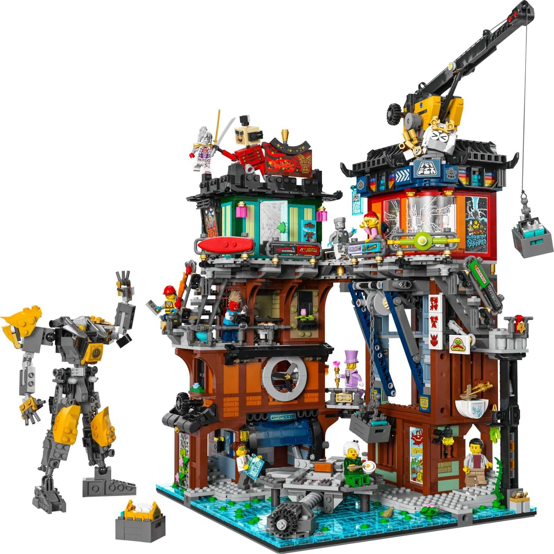 Лего Ніндзяго - Воркшопи в NINJAGO місті [LEGO 71837 NINJAGO City]