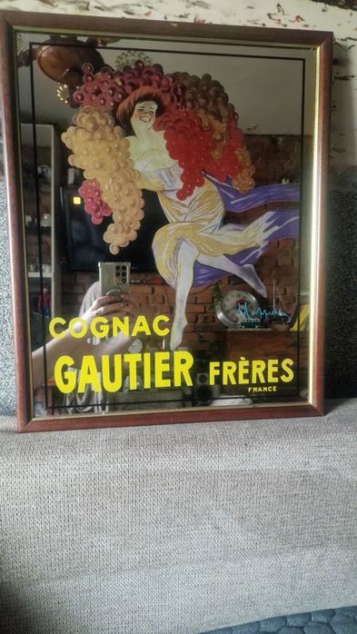 Lustro z sitodrukiem